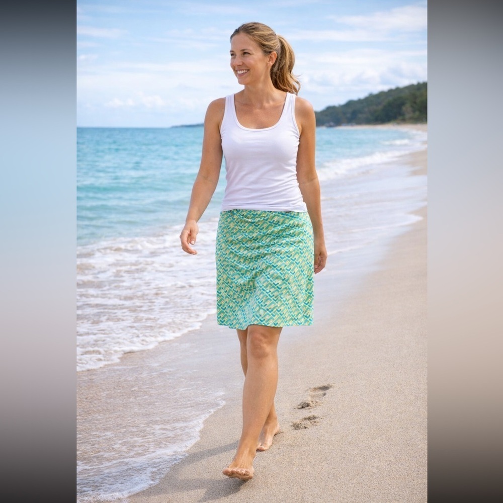 TITLE NINE DIAMALETE GEOMETRIC XL SKORT
